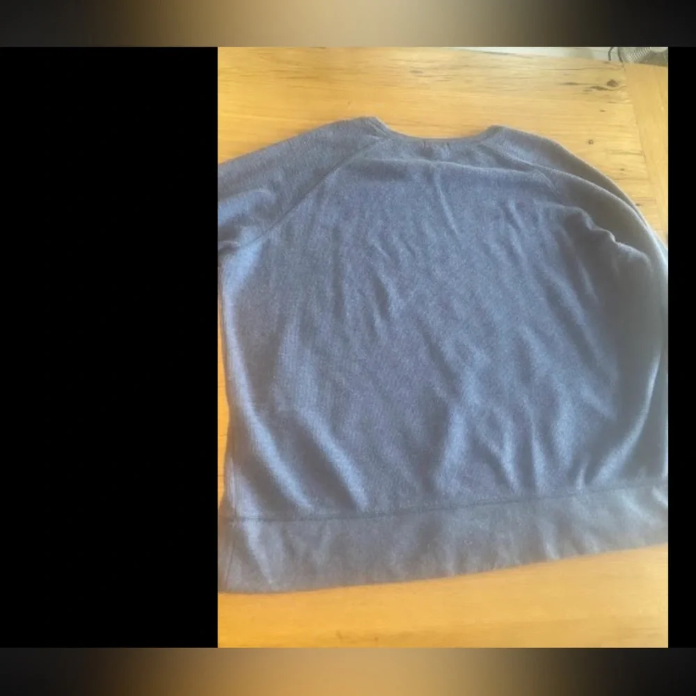Banana Republic‎ Crew Neck Sweatshirt Long Sleeve Blue Men’s XL Preowned